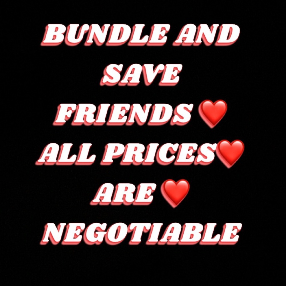 HI THANKS FOR CHECKING OUT MY CLOSET PLEASE LET ME KNOW IF YOURE INTERESTED